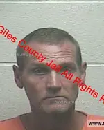 Booking photo of Danny Ray Judkins, Giles County, Oct 27, 2019