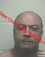 Booking photo of SHAWN LAMAR MITCHELL Sr., Giles County, Mar 27, 2020