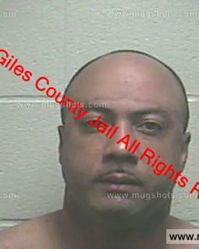 Booking photo of SHAWN MITCHELL, Giles County, Mar 27, 2020