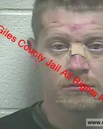 Booking photo of Scott Andrew Mitchell, Giles County, Jan 5, 2019