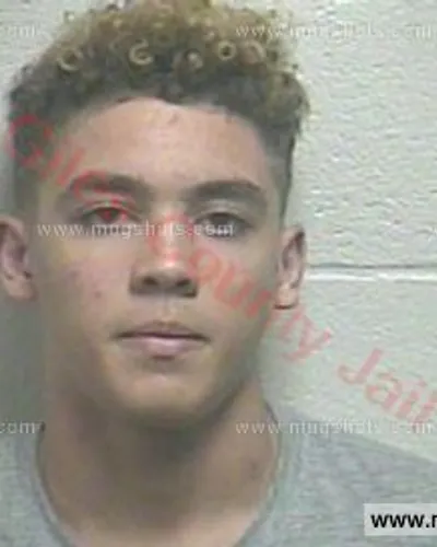 Booking photo of Kanen Amason, Giles County, Oct 3, 2017