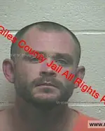 Booking photo of James Tyler Harvey, Giles County, Nov 29, 2019