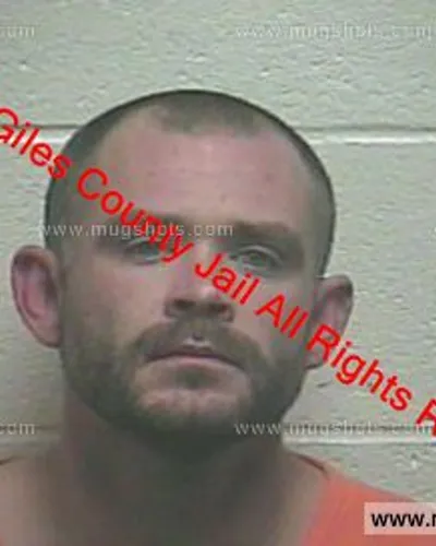 Booking photo of James Harvey, Giles County, Nov 29, 2019