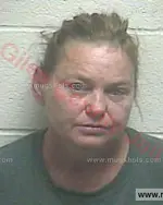 Booking photo of Tracie Ann Harvey, Giles County, Nov 12, 2016
