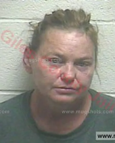Booking photo of Tracie Harvey, Giles County, Nov 12, 2016