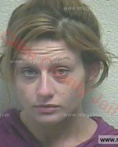 Booking photo of Teresa Jolene Parsons, Giles County, Oct 23, 2015