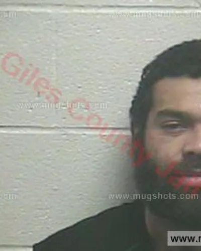 Booking photo of Jeremy Blake Hasting IV, Giles County, Feb 26, 2018