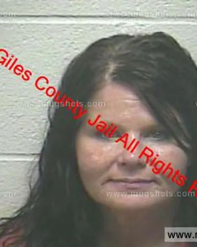 Booking photo of Michelle Lee Jones, Giles County, Oct 2, 2019