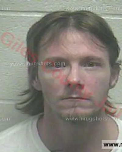 Booking photo of Calvin Dwayne Black, Giles County, Oct 14, 2015