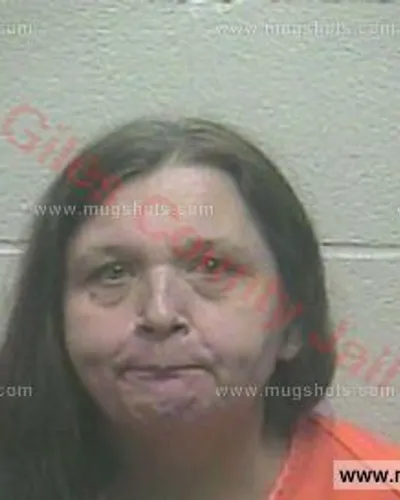 Booking photo of Krista Heffner, Giles County, Jan 21, 2017