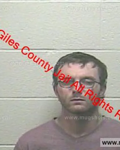 Booking photo of William Webb, Giles County, May 22, 2019