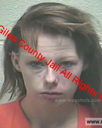 Booking photo of Breanna Pippin, Giles County, Mar 5, 2019