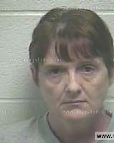 Booking photo of Terri Hickman, Giles County, Sep 1, 2013