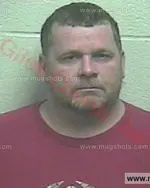 Booking photo of Forrest Alex May Jr., Giles County, Oct 16, 2015