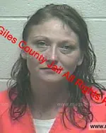 Booking photo of Shannon Nicole Johnson, Giles County, Apr 23, 2019