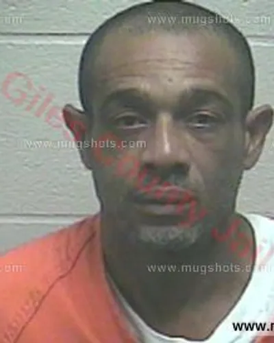Booking photo of Garry MICHELLE Jefferson, Giles County, Aug 5, 2017