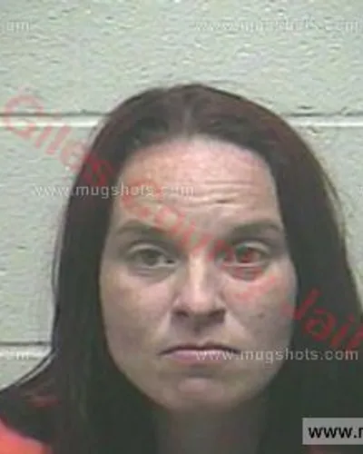 Booking photo of Lori Anne Reeves, Giles County, Apr 20, 2018