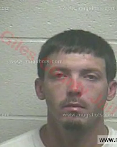 Booking photo of Gerald Allen Melton, Giles County, Oct 11, 2016