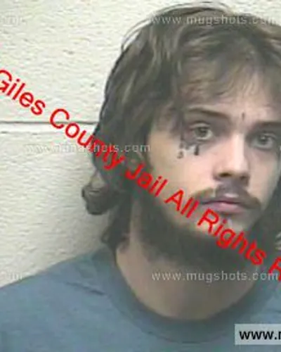 Booking photo of Hiley Titus, Giles County, Nov 4, 2019