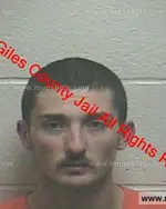 Booking photo of Steven Tyler Head, Giles County, Dec 28, 2019