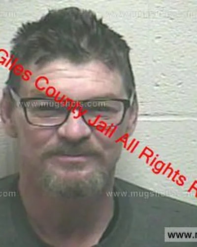 Booking photo of Brian Speer, Giles County, Jan 22, 2020