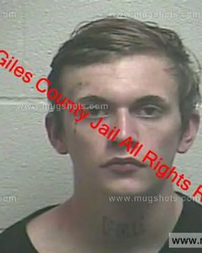 Booking photo of Coleton Flannagan, Giles County, Apr 30, 2020