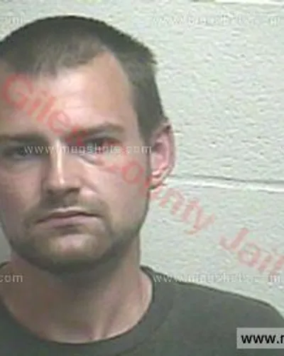 Booking photo of Richard Joe Brown, Giles County, Apr 25, 2016