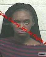 Booking photo of Julia Ann Douglas, Giles County, Nov 26, 2019