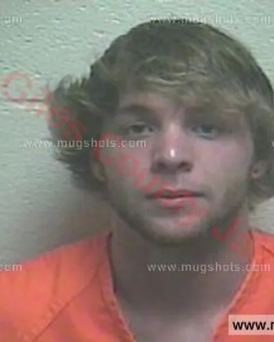 Booking photo of Nathan Clark Alsup, Giles County, Oct 28, 2016