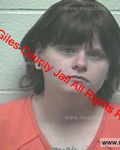 Booking photo of Sidni Nikole Eddins, Giles County, Apr 17, 2019