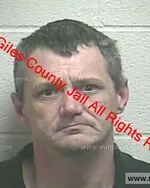 Booking photo of BRIAN SHAWN DANIELS Jr., Giles County, Nov 20, 2019