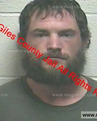 Booking photo of Charles Eric Lunsford, Giles County, Apr 3, 2020