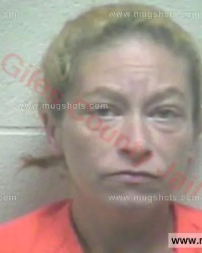 Booking photo of Teressa Marie Lofton, Giles County, Nov 27, 2017