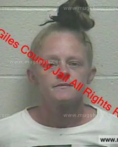 Booking photo of HEATHER LEE WOODARD, Giles County, Apr 2, 2020