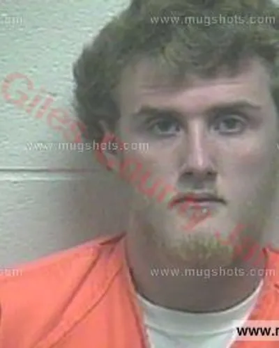 Booking photo of Wesley Holden, Giles County, Apr 14, 2017