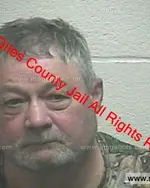 Booking photo of William Isaac Johns III, Giles County, Mar 5, 2020