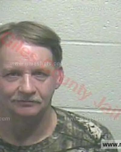 Booking photo of Barry Lee Reynolds, Giles County, Feb 12, 2016