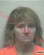 Booking photo of Lisa Ann Mueller, Giles County, Mar 30, 2018