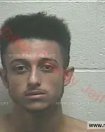 Booking photo of Julian Nathaniel Jones, Giles County, Feb 27, 2018