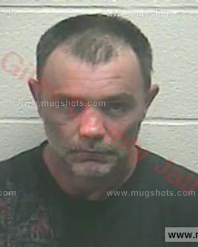 Booking photo of Warren Barkley Otey, Giles County, Mar 24, 2017