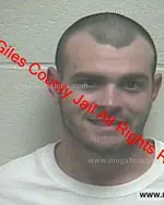 Booking photo of Hunter James Kimbrough, Giles County, Apr 29, 2019