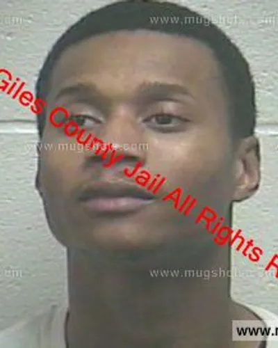 Booking photo of Marlon Qualls, Giles County, Jan 19, 2019