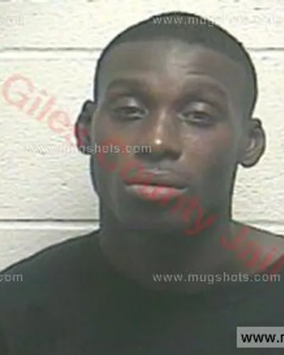 Booking photo of Timothy Dwayne Stevenson, Giles County, Feb 5, 2017