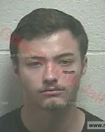 Booking photo of Sean Patrick Lufkin II, Giles County, May 22, 2018