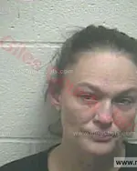 Booking photo of Amanda Danyle Brown, Giles County, Mar 20, 2018