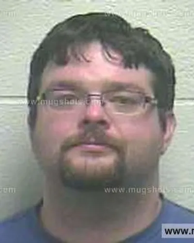 Booking photo of Scott Woodmore, Giles County, Jan 21, 2014