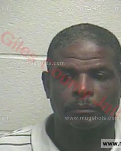 Booking photo of TERRY N COFFEY, Giles County, Jan 22, 2016