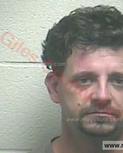 Booking photo of Timothy Wade Beegle, Giles County, Nov 21, 2016