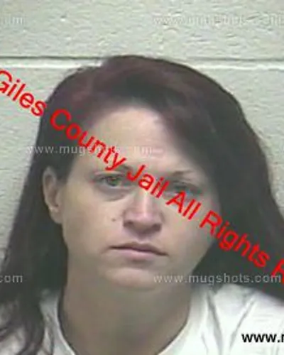 Booking photo of Jessica Obarr, Giles County, Dec 25, 2018