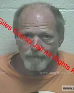 Booking photo of Robert Allen Seymour, Giles County, Sep 27, 2019